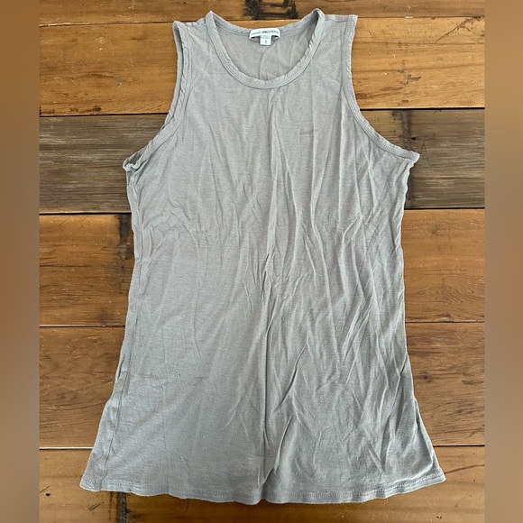 Standard James Perse Light Gray Sleeveless Tank Size 3 - Picture 1 of 4
